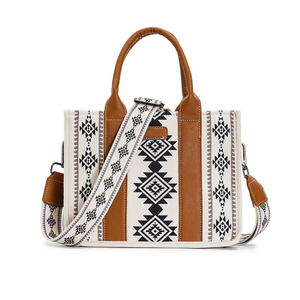 Custom Kleine Western Vintage Dames Portemonnees Handtassen Vrouwen Crossbody Schouder Boho Aztec Print Draagtas - Product Image 1