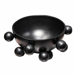 Top décoratif avec des motifs fabriqués à la main dans un bol de service de forme arrondie de haute qualité pour la maison et les ustensiles de cuisine - Product Image 6