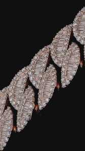 Best Quality <b>VVS</b> Moissanite <b>Diamond</b> Cuban Link <b>Chain</b> for Parties Weddings Anniversaries Gifts; Stylish Hip Hop ICed Men's - Product Image 4