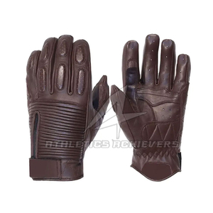 Gants de moto en cuir à vendre Nouveau style de gants de moto pour hommes Concevez vos propres gants de moto - Product Image 1