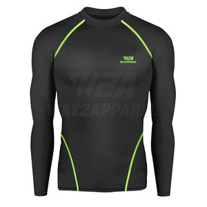 Quick Dry Workout Wear Men <b>Compression</b> <b>Shirts</b> Gym Clothing Training Wear Men <b>Compression</b> <b>Shirts</b> - Product Image 2