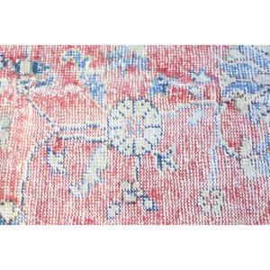 พรมวินเทจขนาด 10.2x12.7 ฟุต พรมตุรกี พรมสีน้ำเงินไล่เฉด พรมขนสัตว์ - Product Image 5