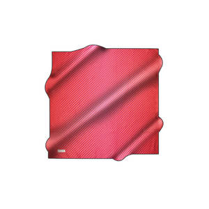 Pañuelo Cuadrado de Crepé Satinado con Estampado Geométrico Pierre Cardin 90x90 - Product Image 1