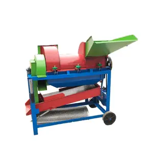 Hoge Efficiëntie Mini Dorsmachine Automatische Padie Rijst Dorsmachine/Droge En Natte Landbouw Dorsmachine