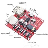 Mini module amplificateur MP3 4.1 pour haut-parleur de voiture avec décodage WAV/APE/FLAC/MP3 pour une taille de 30x30mm