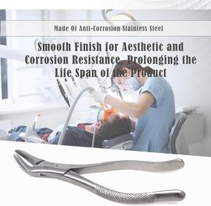 Fórceps dentales manuales aprobados por la CE, instrumento inferior de cuerno de vaca para extracción instrumental - Product Image 5