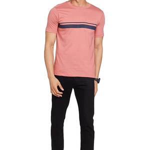 Top vente hommes 100% coton T-Shirts décontracté été vêtements de sport Muscle Fit col rond Streetwear t-shirts haut été mode - Product Image 3