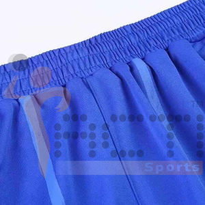 Pantalones cortos de entrenamiento de poliéster personalizados para hombre con bolsillo entrenamiento correr culturismo gimnasio deportes Casual Fitness pantalones cortos para hombre - Product Image 4