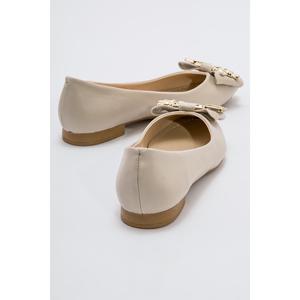 Ballerine da donna con fibbia orsacchiotto pelle