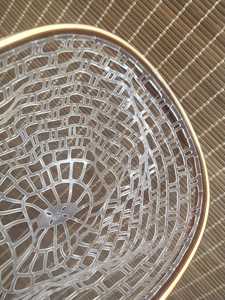 Pas cher Prix En Bois Pêche À La Mouche Truite Épuisette Avec Naylon Et Filet À Mailles Et Long Crochet Élastique De Suspension - Product Image 6