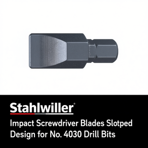 ใบไขควงอิมแพค Stahlwille แบบมีร่อง สำหรับหมายเลข ดอกสว่าน 4030 ชิ้น - Product Image 2