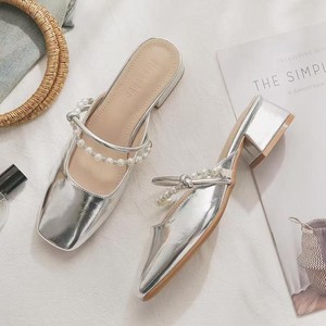 Zapatos Mary Jane de Estilo Francés para Primavera y Verano, Zapatos Planos de Cuero con Suela Gruesa de Estilo Británico Retro, Zapatos de Tacón Alto Dulces y Elegantes - Product Image 2