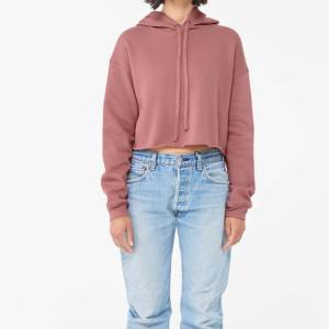 Nouveau Hoodie Épais en Fibre de Bambou pour Femme 2026 – Collection Automne/Hiver – Coupe Ample, Design Court avec Logo Brodé à l'Avant - Product Image 5