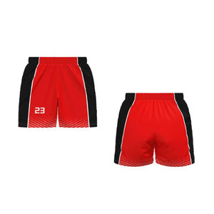 100% poliéster baloncesto Jersey uniforme Conjunto personalizado diseño pantalones cortos logotipo impreso verano estilo directo de fábrica venta al por mayor - Product Image 4