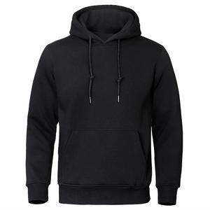 OEM 2025 Unisex <b>Hoodie</b> Fleece Pullover Loose Casual Solid Color Sweatshirt 32 Colors Plus Size <b>Men's</b> Hoodies Sweatshirts - Product Image 6