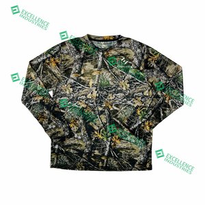 2025 nuevo diseño de camisas de manga larga de caza para hombres sublimación personalizada impresa con protección UV precio barato colección de verano - Product Image 3