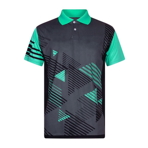 เสื้อยืดโปโลพิมพ์ลายพิมพ์ซับลิเมชันออกแบบโลโก้และฉลากได้ตามต้องการ - Product Image 4