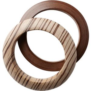 Bracelets en bois écologiques et imperméables avec des matériaux naturels pour une mode durable, couleurs personnalisées et cadeaux d'affaires - Apex Align - Product Image 3