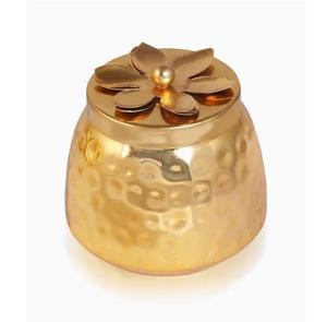 Latest Designer Dry Fruits Nut Jar Use Home Decorative And Business Gifts Handmade Metal Crafts - Product Image 2