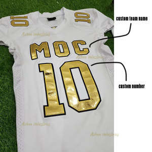 Fourniture directe d'usine Kits d'uniformes de football américain personnalisés de qualité supérieure - Product Image 4