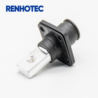 Connecteur 200A BESS, borne de batterie calibre 0 pour câbles, douille et fiche de barre omnibus M8 50mm