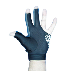 Wholesale Low Price Sublimated Billiard Gloves Pakistan Supplier 3 Fingers Billiard Snooker Custom Logo High Quality Fabric OEM - Product Image 4