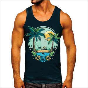 2024 hommes décontracté entraînement gilet haute qualité séchage rapide Sublimation débardeur pour entraînement musculaire musculation conception respirante - Product Image 6