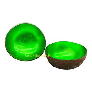 Tazón de coco multicolor hecho a mano de calidad superior Estilo único Producto superior de embalaje de cartón de Vietnam - Product Image 6