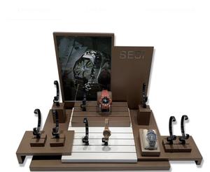 Soporte de exhibición de reloj de acrílico personalizado para relojes al por menor, estante de exhibición de encimera de marca de relojes inteligentes para tiendas y exposiciones - Product Image 4