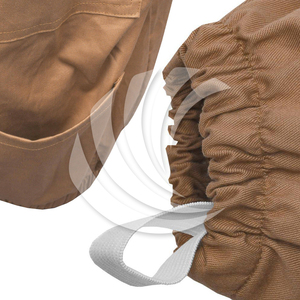 Chaqueta de Seguridad para Apicultura de Algodón Marrón, Ropa Protectora con Velo Protector, Proveedor de Pakistán - Product Image 5