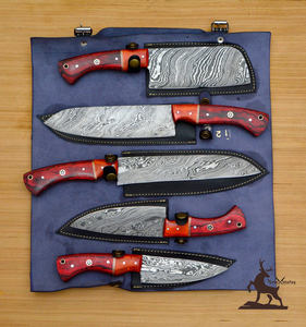 Personnalisable Damas Acier Chef Couteau Set Cuisine Noël/Pâques Cadeau pour Petite Amie Petit Ami Père-OEM Vente en Gros - Product Image 4