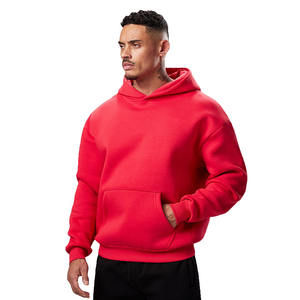Sudaderas con capucha para hombre hechas en fábrica de gran venta para invierno etiqueta personalizada Impresión digital teñida lisa - Product Image 1