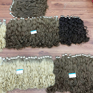 Couleur CHAUDE Vente en Vrac Ondulé Russie Cheveux Cheveux Humains En Vrac Vietnam Remy Extension de Cheveux Humains - Product Image 6