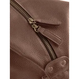 Bolsa de Viaje de Cuero Personalizada Quadra Nuhide Weekender, Bolsas de Mano Promocionales Personalizadas para Merchandising - Product Image 5