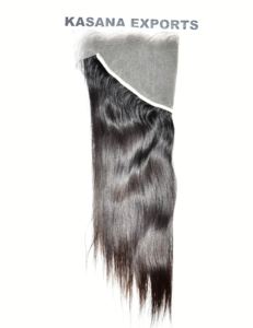 Perruques de Temple de trame de génie cambodgien pour les femmes noires 13*6 dentelle frontale cuticule alignée cheveux brésiliens et indiens bruts vague droite - Product Image 4