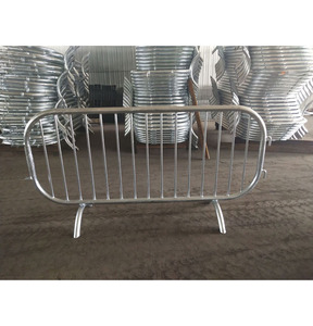 Barrière de contrôle de foule en métal personnalisée Garde-corps en fer portable Barricades - Product Image 5