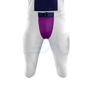 Nuevo Uniforme Profesional de Fútbol Americano, Ropa de Entrenamiento Transpirable de Manga Corta, 100% Poliéster, MOQ Bajo - Product Image 4