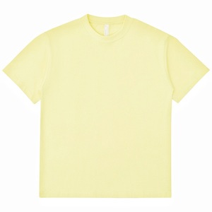 Offre Spéciale de haute qualité 300 Gsm col épais doux luxueux lourd surdimensionné T-shirt impression personnalisée coton T-shirt pour hommes - Product Image 5