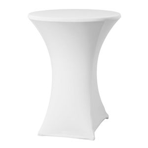New Title "White Tablecloth <b>Cover</b> for Bar <b>Tables</b> 80-85cm HENDI 811047 810958 850x(H)1150mm" - Product Image 1