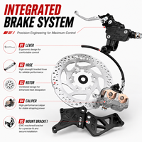 Ensemble d'étrier de frein arrière renforcé JFG, frein à disque hydraulique complet, pièces de moto tout-terrain pour Talaria MX4 MX5 XXX