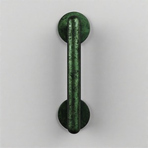 Empuñadura de palanca de entrada NobleLane, manija de puerta antigua de latón macizo Vintage de lujo con elegante grabado Floral para decoración clásica del hogar - Product Image 1