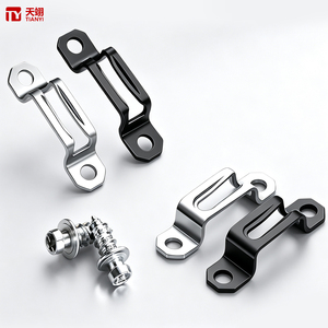 Nouveau connecteur invisible 2-en-1 pour quincaillerie de meubles, boucle coulissante droite combinée pour accessoires de cuisine et salle de bain - Product Image 1