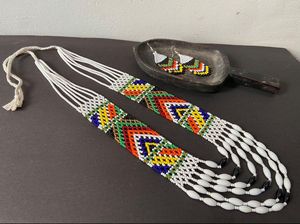 Quality Handicrafts Multi-Long Seed <b>Bead</b> <b>Necklace</b> V-Neck Beadwork Jewelry for Women and <b>Men</b> Ethnic Chain Style Gift - Product Image 2