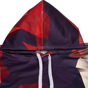 Conjunto de traje con capucha de estilo callejero de lana sólida con estampado 3D para hombre más vendido, diseño personalizado, transpirable, de invierno, teñido liso a bajo precio - Product Image 3