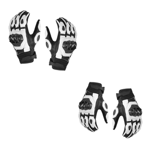 Gants de moto en peau de mouton imperméables et respirants pour le cyclisme quotidien, avec paume rembourrée, flexibles, pour la conduite sur route - Product Image 6