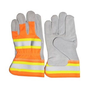 Gants de travail anti-impact haute visibilité, résistants à l'huile, gants de sécurité robustes avec protection TPR, gants utilitaires pour mécaniciens et échelleurs - Product Image 1