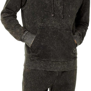 Sweat à Capuche Style Vintage Lavage à l'Acide Tie Dye et Stone Washed Y2K Streetwear Hoodies pour Hommes et Femmes Surdimensionné Rétro Mode Hoodies - Product Image 6