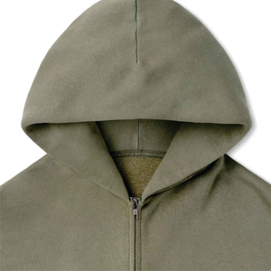 Sudadera con capucha de algodón de 500 GSM de peso pesado con capucha de doble capa personalizada de calidad Premium y recién llegado para inviernos - Product Image 3