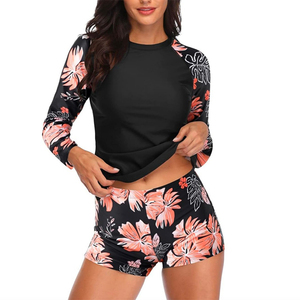 Vente en gros Vêtements de protection solaire UPF 50 + Fabricant d'été Ensemble de t-shirts à manches longues respirants personnalisés pour femmes - Product Image 4