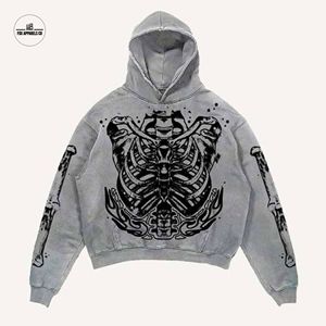 เสื้อฮู้ดขนแกะเก็บความร้อนสำหรับผู้ชายเสื้อครอป500gsm ซักแบบดิจิตัล DTG เสื้อฮู้ดดี้ฤดูหนาว - Product Image 5